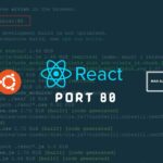 cara menjalankan react js di port 80