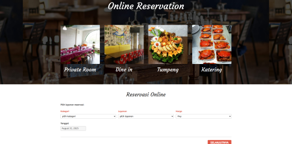 Restaurant (Website For Order Food and Reservation) - Gambar 3