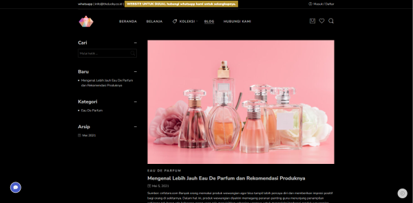 Perfumes House (Website For Perfumes Store) - Gambar 6