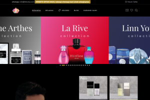 Perfumes House (Website For Perfumes Store)
