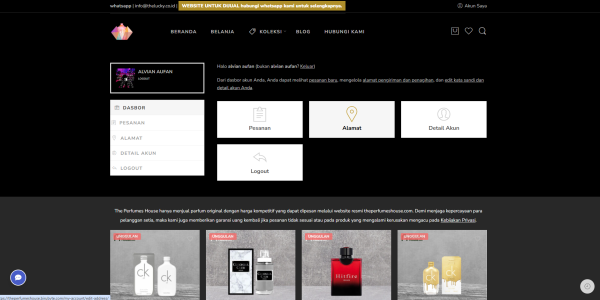 Perfumes House (Website For Perfumes Store) - Gambar 7